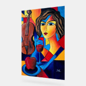 Lunch met Kleuren Acryl Bord (Hoek)