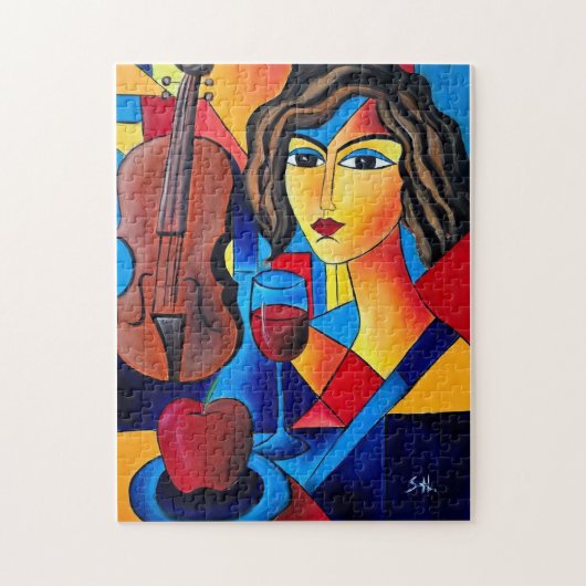 Lunch met Kleuren Legpuzzel (Verticaal)