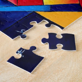 Lunch met Kleuren Legpuzzel (Zijkant)