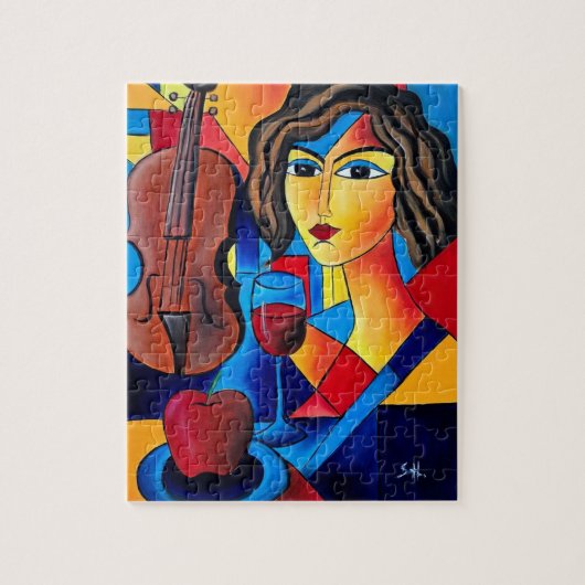 Lunch met Kleuren Legpuzzel (Verticaal)