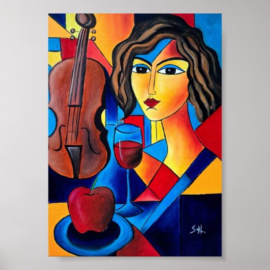 Lunch met Kleuren Poster (Voorkant)