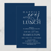 Lunch na de bruiloft Happily Ever After  Kaart (Voorkant / Achterkant)