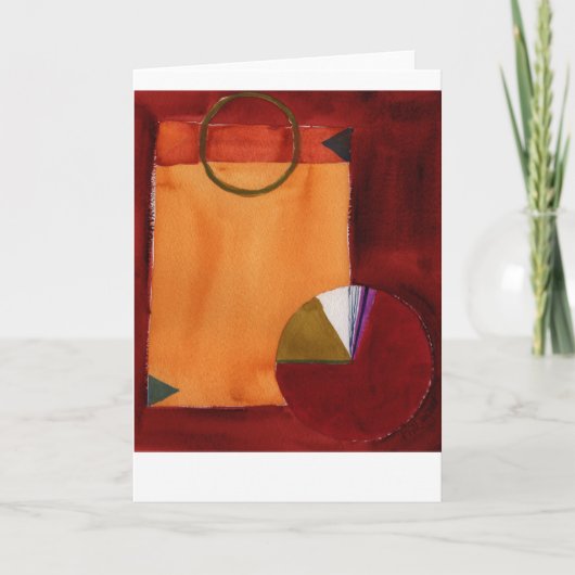 Lunch, Notecard Kaart (Voorkant)