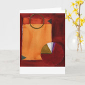 Lunch, Notecard Kaart (Gele Bloem)