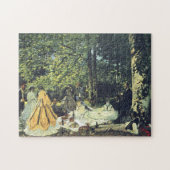 Lunch op de Grass Monet Fine Art Legpuzzel (Horizontaal)