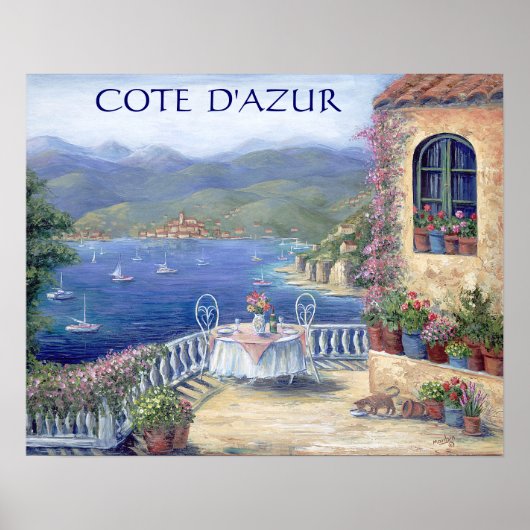 Lunch op het terrein poster (Voorkant)