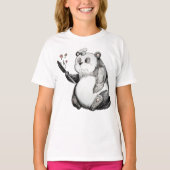 Lunch Panda T-Shirt (Voorkant)