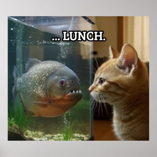 Lunch poster (Voorkant)