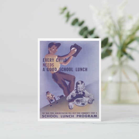  Lunch Programma Promotie 1941 (Staand voorkant)