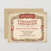 Lunch repetitie Victoriaans en Kaart (Voorkant / Achterkant)