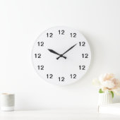 ~Lunch Room Wallk~ LUNCH ROOM WALLCLOCK. Grote Klok (Huis)