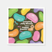 Lunch servetten Jelly Bean Paasfeestje (Voorkant)