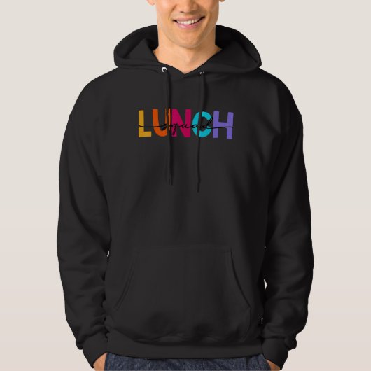 Lunch Squad Group Matching School Cafeteria Crew S Hoodie (Voorkant)