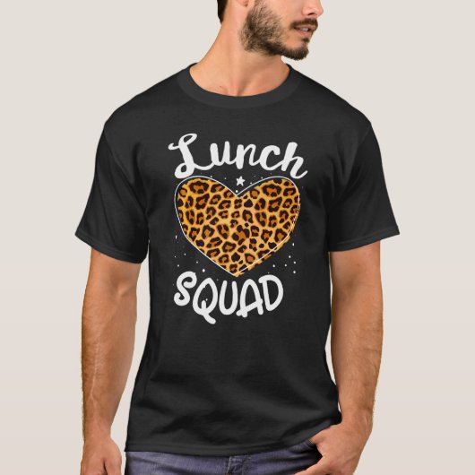 Lunch Squad Group Matching School Cafeteria Crew S T-shirt (Voorkant)