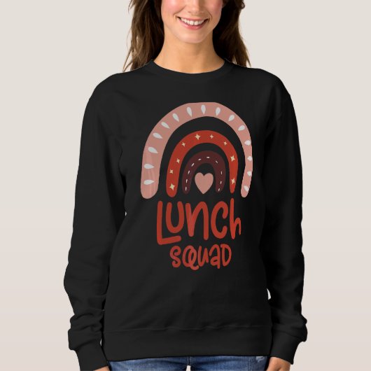 Lunch Squad Group Matching School Cafeteria Crew S Trui (Voorkant)