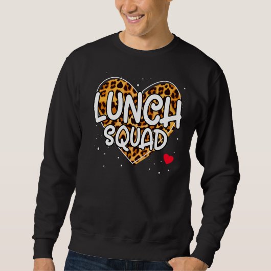Lunch Squad Group Matching School Cafeteria Crew S Trui (Voorkant)
