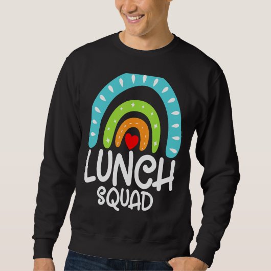 Lunch Squad Group Matching School Cafeteria Crew S Trui (Voorkant)