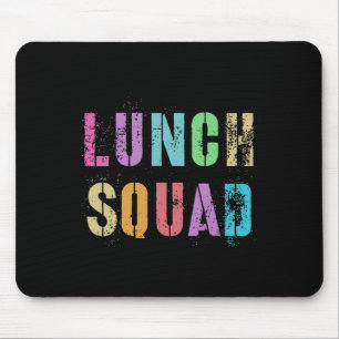 Lunch Squad terug naar school Kantoor Food Service Muismat