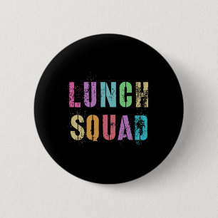 Lunch Squad terug naar school Kantoor Food Service Ronde Button 5,7 Cm
