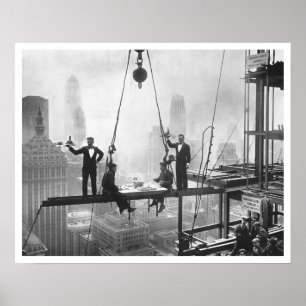 Lunch te The Waldorf Poster