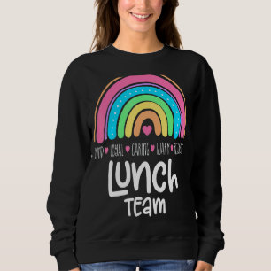Lunch Team Group Leopard Matching School Spirit Trui