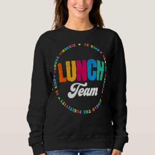 Lunch Team Group Leopard Matching School Spirit Trui