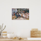 Lunch tijdens La Feria in Granada | Hugo Birger Poster (Keuken)