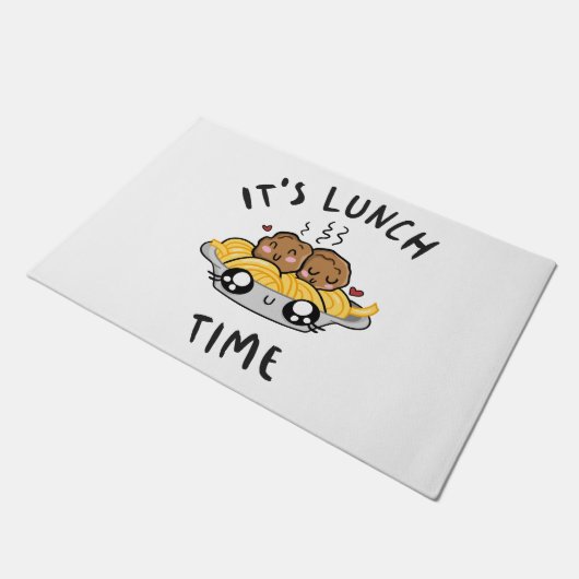 Lunch Time Deurmat (Schuin)