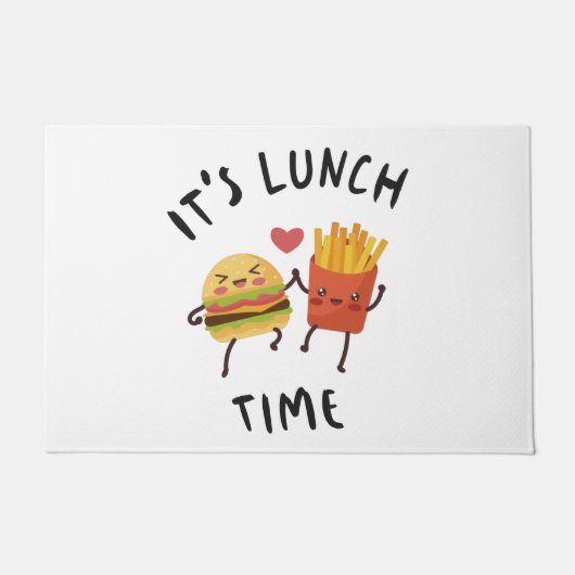Lunch Time Deurmat (Voorkant)