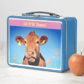 Lunch Time Humor Metal Lunch Box (In situ)