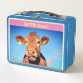 Lunch Time Humor Metal Lunch Box (Voorkant)