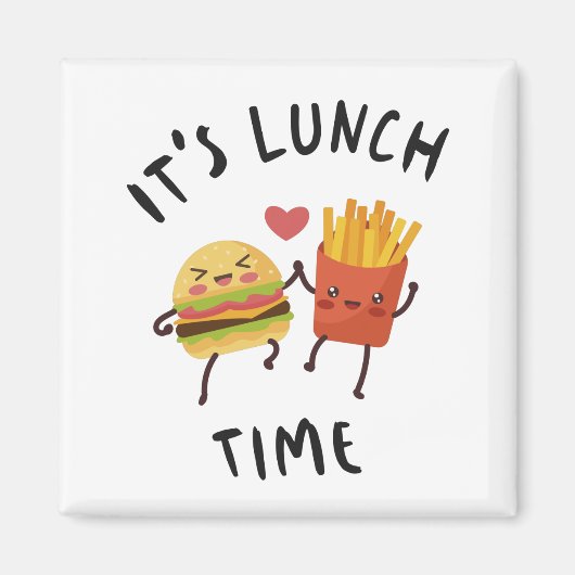 Lunch Time Magneet (Voorkant)
