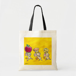 Lunch Time Mice Bag Tote Bag