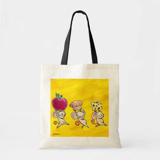 Lunch Time Mice Bag Tote Bag (Voorkant)