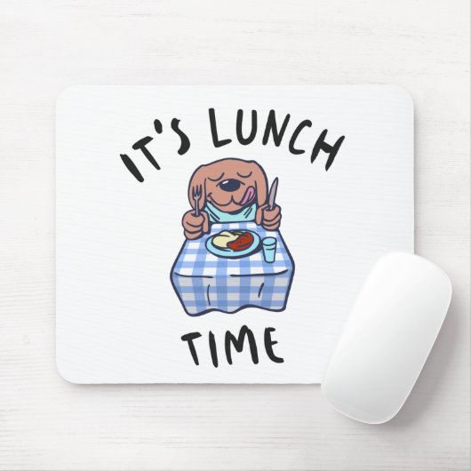 Lunch Time Muismat (Met muis)