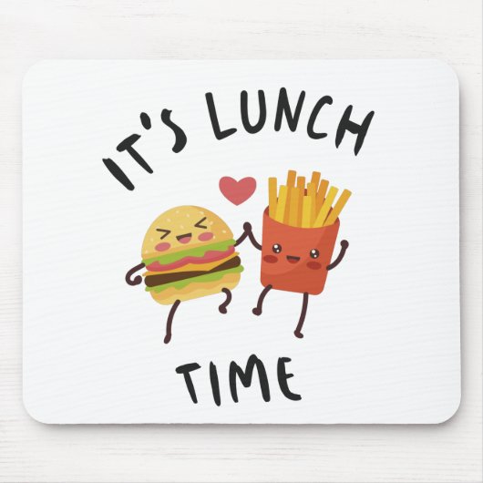 Lunch Time Muismat (Voorkant)