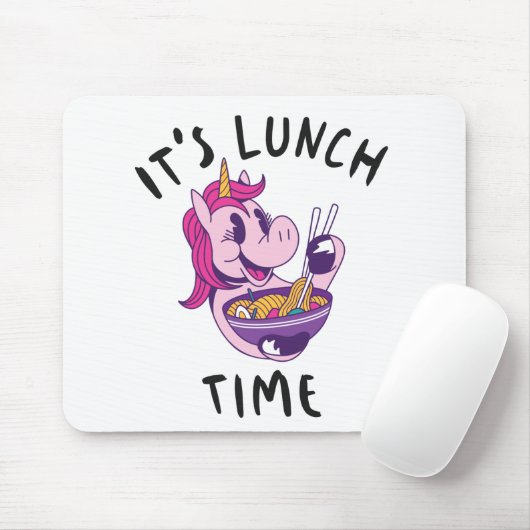 Lunch Time Muismat (Met muis)