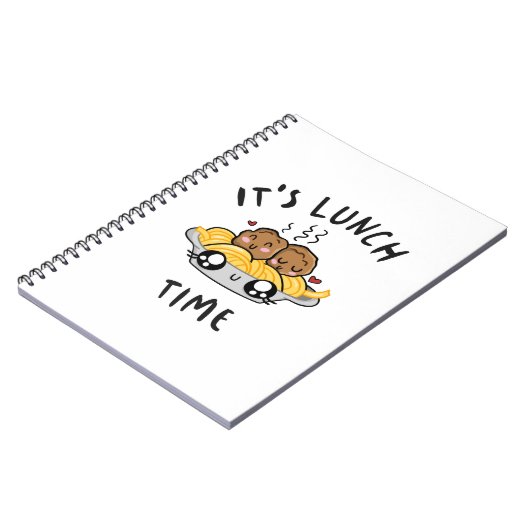 Lunch Time Notitieboek (Linkerzijde)