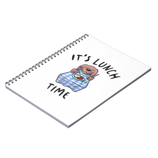 Lunch Time Notitieboek (Linkerzijde)