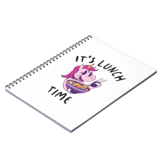 Lunch Time Notitieboek (Linkerzijde)