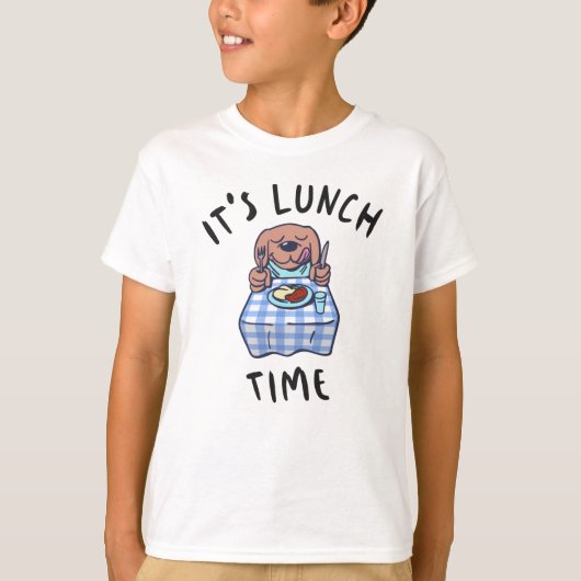 Lunch Time T-shirt (Voorkant)