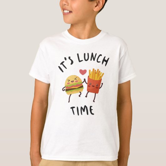 Lunch Time T-shirt (Voorkant)