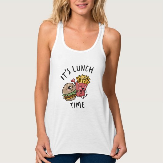 Lunch Time Tanktop (Voorkant)