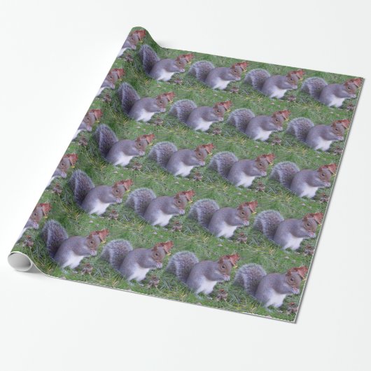Lunch Time Wrapping Paper Cadeaupapier (Uitgerold)