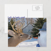 Lunch uitnodigen uitnodiging briefkaart (Voorkant / Achterkant)