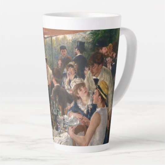 Lunch van de Boating Party - Auguste Renoir Latte Mok (Rechterhoek)
