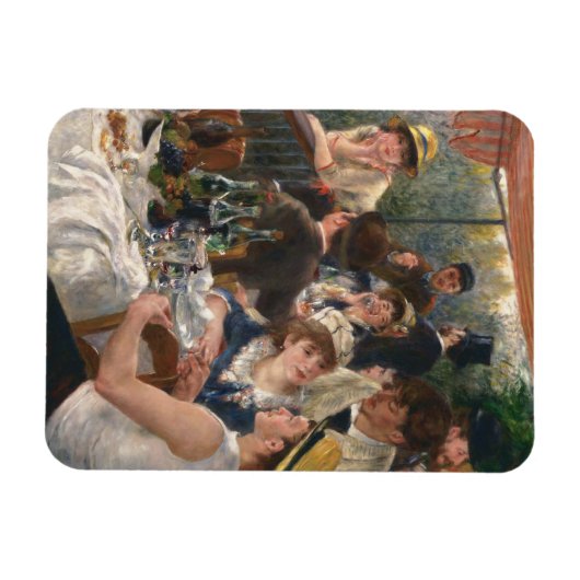 Lunch van de Boating Party - Auguste Renoir Magneet (Horizontaal)