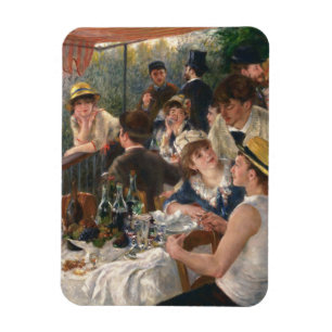 Lunch van de Boating Party - Auguste Renoir Magneet