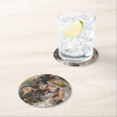 Lunch van de Boating Party - Auguste Renoir Ronde Kartonnen Onderzetter (Insitu)