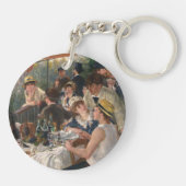 Lunch van de Boating Party - Auguste Renoir Sleutelhanger (Achterkant)
